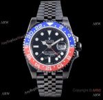 KS Factory Swiss Rolex GMT-Master II 126710blro-0001 Blue&Red Ceramic Black PVD Watch_th.jpg